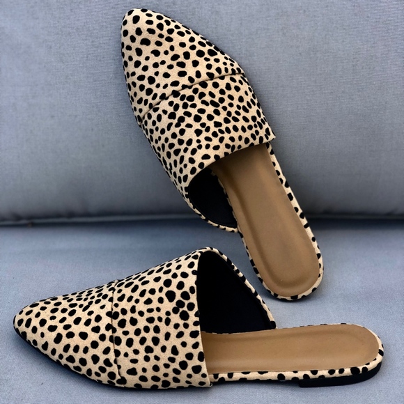 Shoes - DAKOTA Leopard Print Slip ons